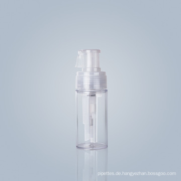 110 ml transparente Kunststofffeinnebel -Pulversprayflasche mit Plastik